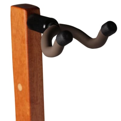 Zither Wooden Guitar Stand - Mahogany image 4