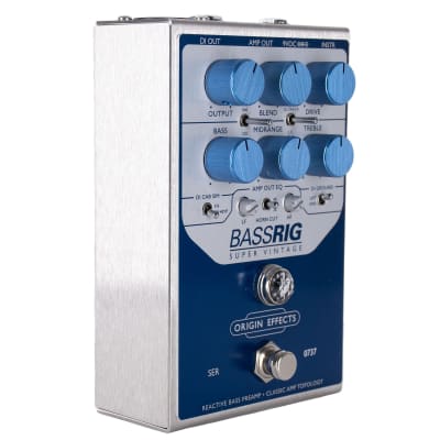 Origin Effects BassRig Super Vintage Bass Preamp Pedal | Reverb