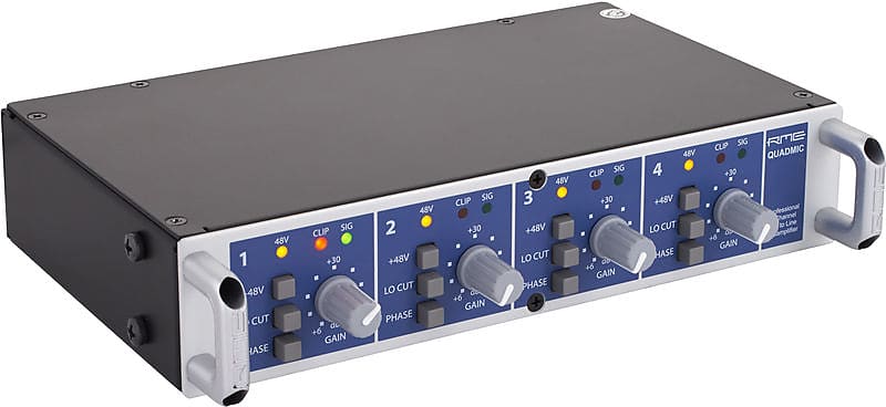 RME QuadMic II 4-Channel Microphone Preamp | Reverb