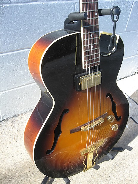 Epiphone Zephyr / Regent VS ? Sunburst | Reverb