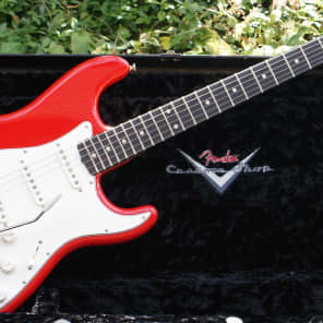 2008 Fender Custom Shop Todd Krause Masterbuilt Mark Knopfler Hot Rod Red 60’s Strat image 13