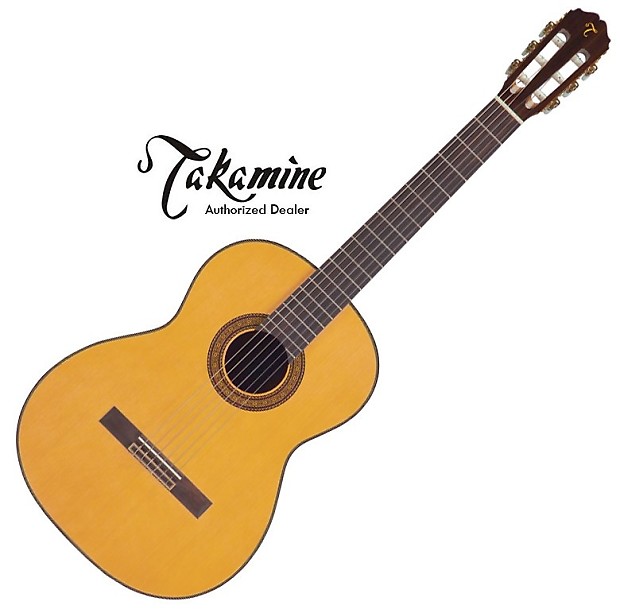 Takamine C132S Pro Series Nylon String Classical Acoustic Guitar with CASE