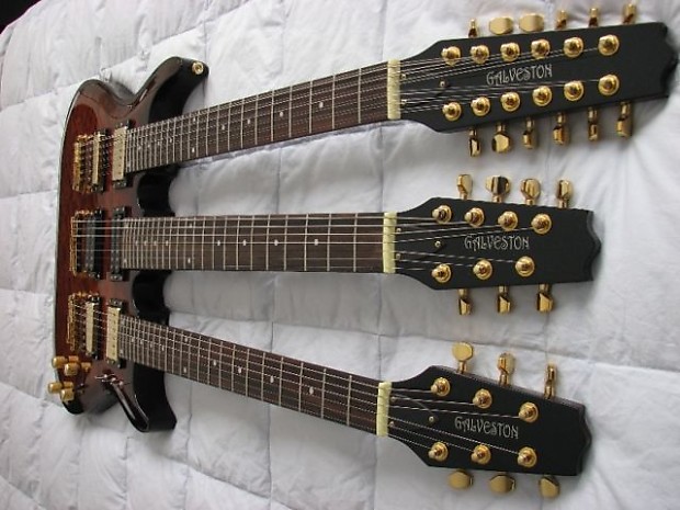 Triple neck guitar for sale top