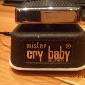Jen Mister CryBaby Super Wah/Vol 70's? Chrome/Black | Reverb