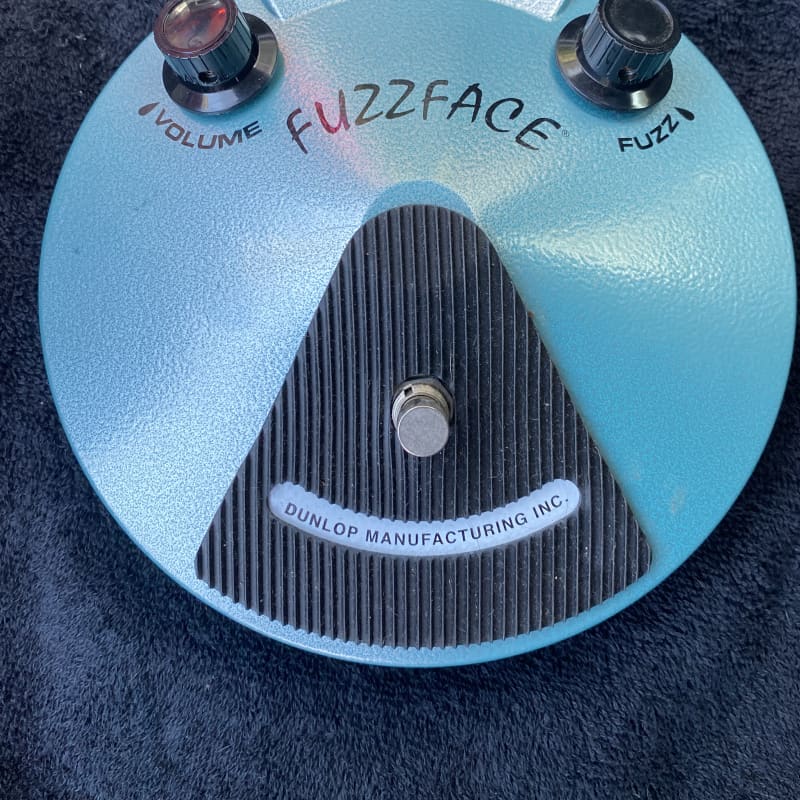 Dunlop Jimi Hendrix Fuzz Face JH-1 Blue BC108 Silicon Pedal | Reverb