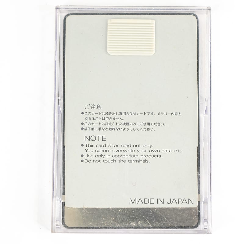 Roland ローランド PN-D50-03 Roland PN-D50-03 Patch Data ROM Card for the Roland D-50