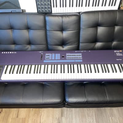 Kurzweil SP88x 88-Key Digital Stage Piano with Roland keyboard stand