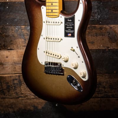 Fender American Ultra Stratocaster in Mocha Burst image 6