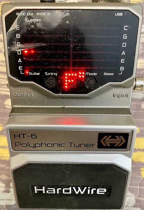 DigiTech Hardwire HT-6 Polyphonic Tuner