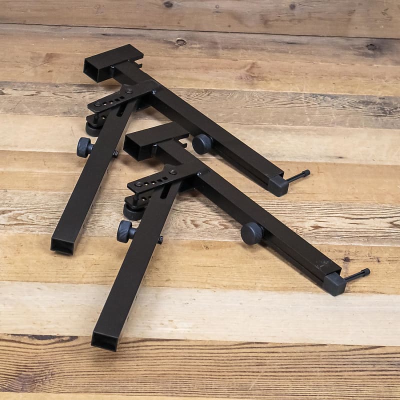 Open Box K&M 18882 Black Stacker B Adjustable 3rd Tier for Reverb