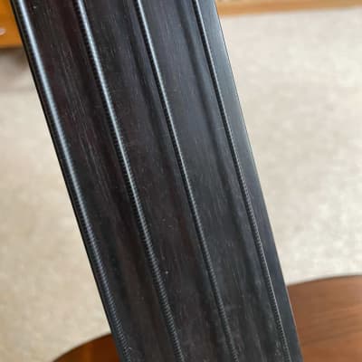 Custom Handmade Archtop Fretless Bass image 8