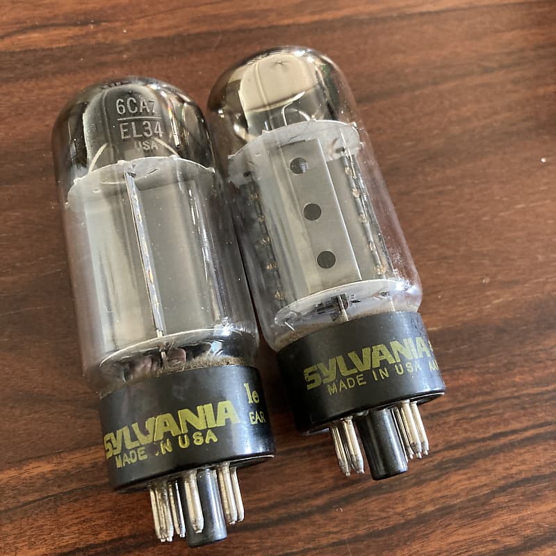 EL34EH /6CA7　4本新品　ロシア製　新品箱有 EL34-6CA7-MATSUSHITA-NOS-PAIR-VALVETUBE-LC43-262952840606