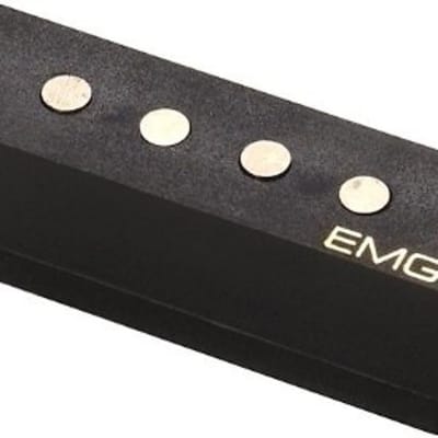 EMG SAV Single Coil Active Strat Pickup (Black) image 1
