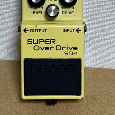 Boss SD-1 Super Overdrive 1981 - 1988 Made In Japan | Reverb