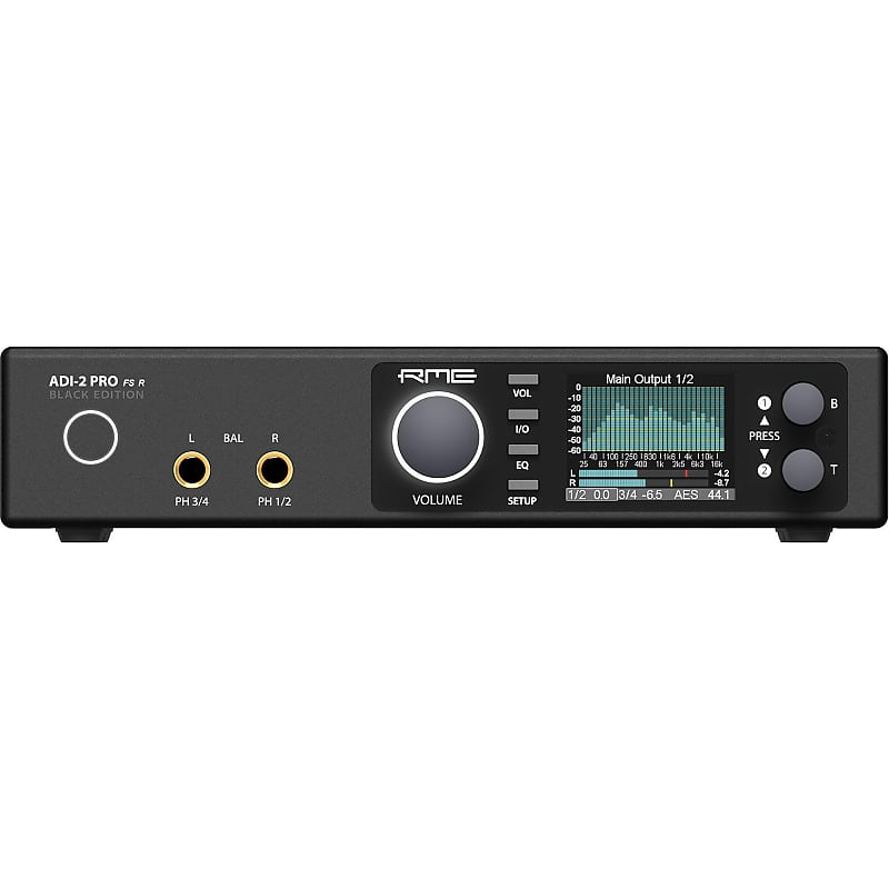 RME ADI-2 PRO FS R Black Edition AD/DA Audio Converter | Reverb