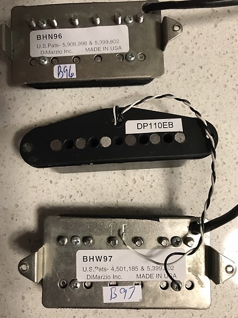 流行に  Dimarzio Virtual Paf and FS1 set | Reverb ギター