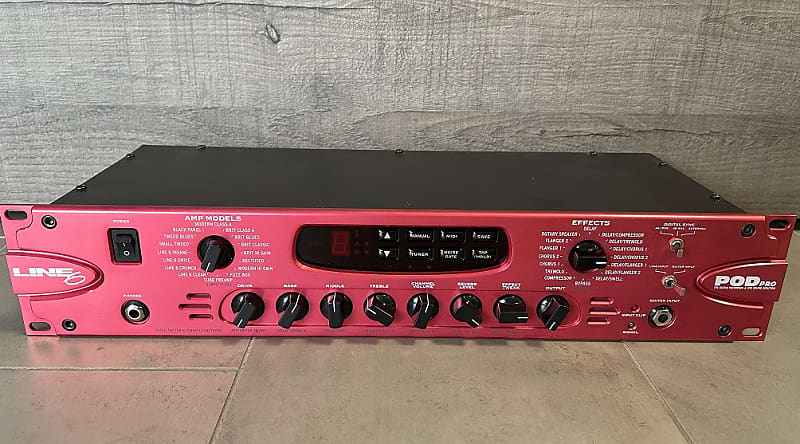 Line 6 POD Pro Rackmount Multi-Effect and Amp Modeler