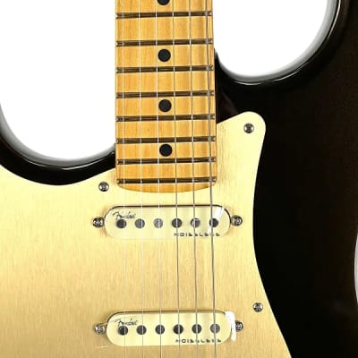 Fender American Ultra Stratocaster® Left-Hand, Maple Fingerboard, Texas Tea image 4