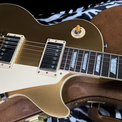 2023 Gibson Les Paul Standard '50s Gold Top 9.1lbs- Authorized Dealer- In Stock - G01621 - OPEN BOX! SAVE BIG! image 2
