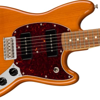 Fender Player Series Mustang 90 ,  Pau Ferro Fingerboard, Aged Natural -  MIM image 4
