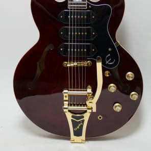 Epiphone Limited Edition Riviera Custom P93  Wine Red image 1