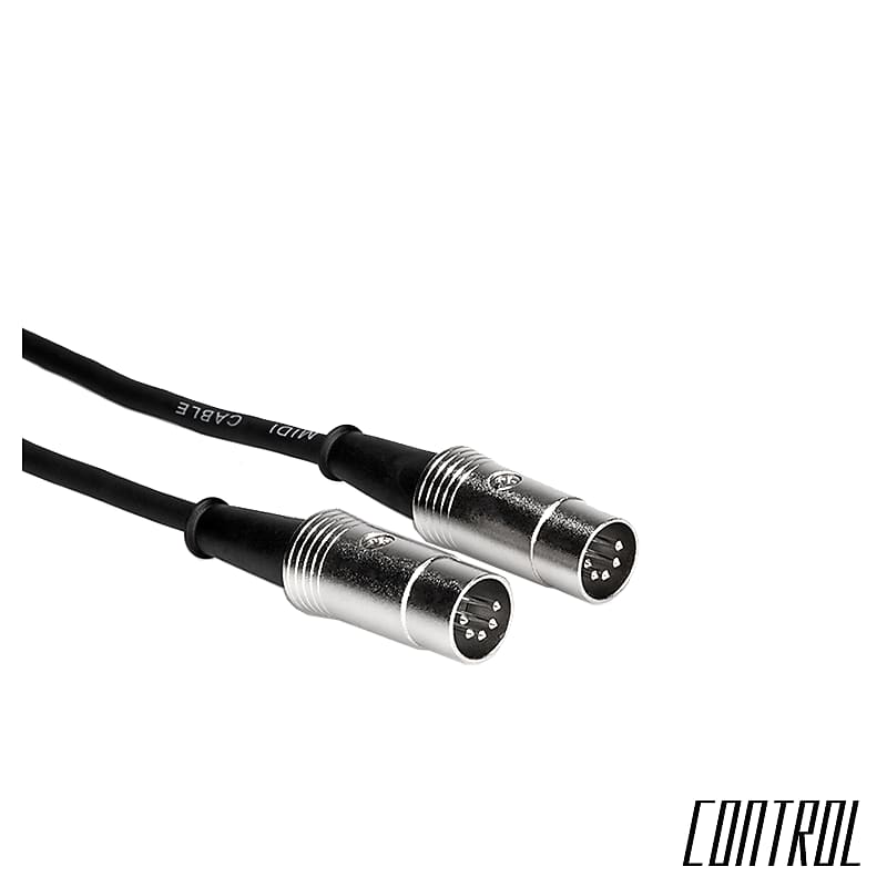 Hosa MID-503 Pro MIDI Cable / 5-pin DIN - 3 feet image 1