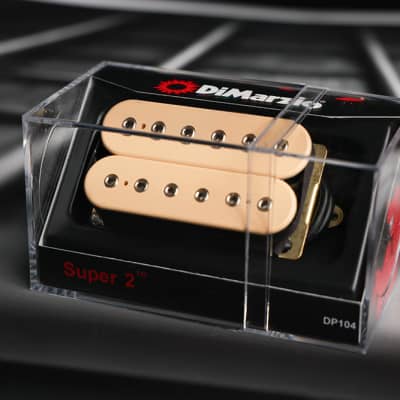 DiMarzio DP104CR Super 2 Humbucker - Cream / Standard Spaced