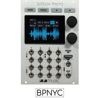 1010 Music Bitbox Micro SILVER (BPNYC)