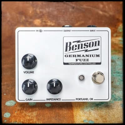 Benson Amps Germanium Fuzz (Solar White) Pedal for sale