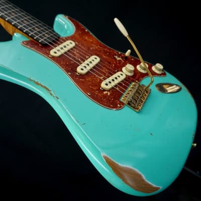 Fender Custom Shop [USED] MBS 60s Stratocaster Relic Master Built by Yuriy Shishkov (Sea Foam Green) [SN.YS2955] image 7