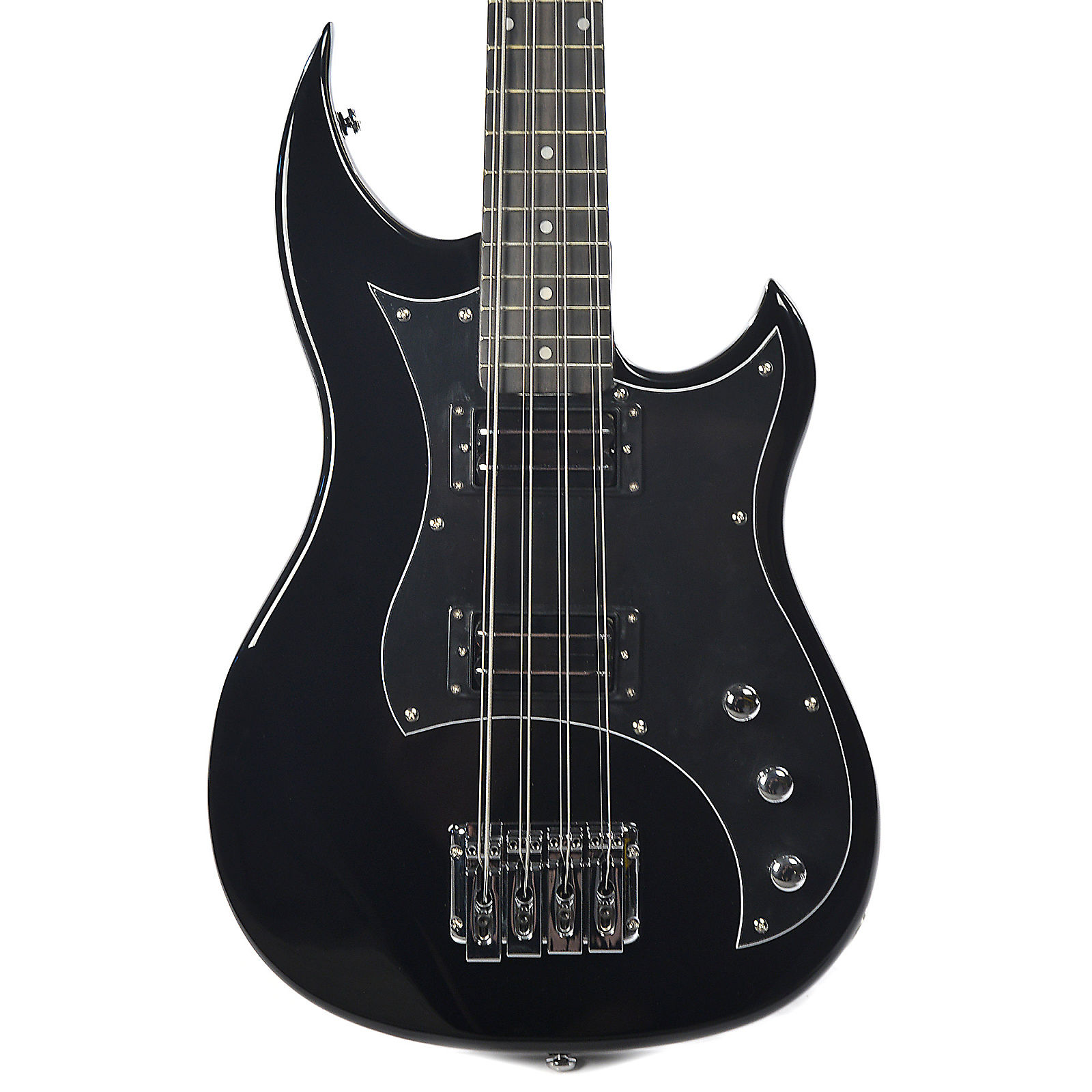 Hagstrom HB8BLK Short Scale 8String Bass Gloss Black Reverb