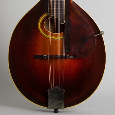 Gibson  A-4 Carved Top Mandolin (1928), ser. #84005, original black hard shell case. image 3