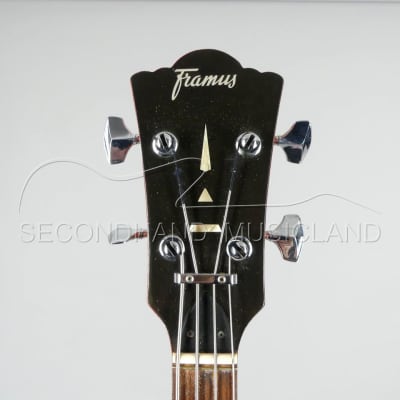 Framus Framus BL 8 Bass ca 1973 in Rot Metallic mit Fender Gigbag. 1973 - red image 3