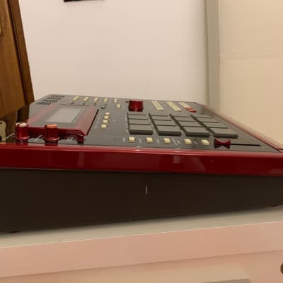 Akai MPC3000 CUSTOM GLOSSY BLACK AND RUBY RED + zip drive +SCSI Production Center image 13