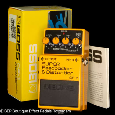 Boss DF-2 Super Feedbacker and Distortion 1985 - 1989 Made