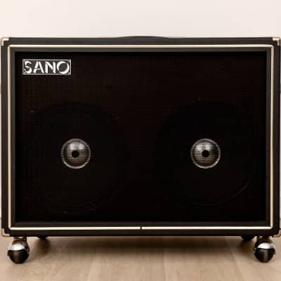1979 Sano 300R-12 Tube Guitar Amp 2x12 w/ Fane Speakers, Vintage Tube Set image 2