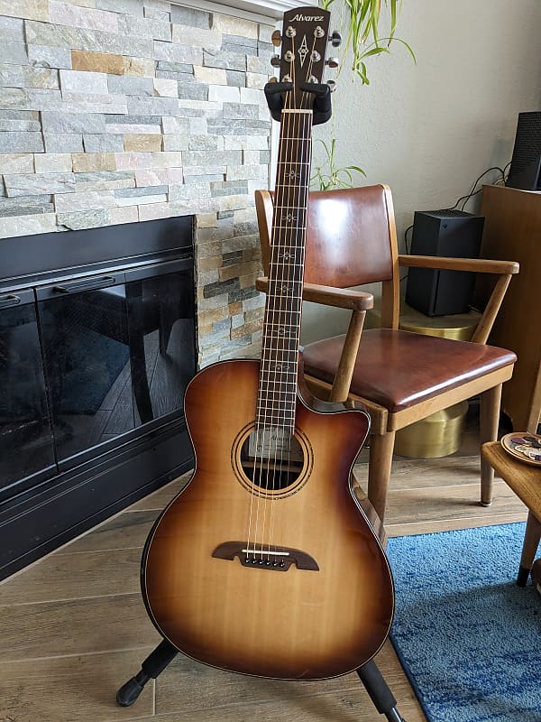 Alvarez AGE910 Artist Elite Deluxe 2022 - Shadowburst, | Reverb