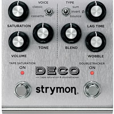 Reverb.com listing, price, conditions, and images for strymon-deco-tape-saturation-doubletracker