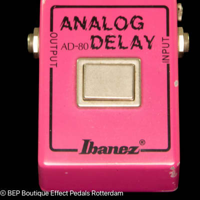 Ibanez  AD-80 ANALOG DELAY【レア】 Ibanez AD-80 Analog Delay 1981 – Chicago Music Exchange