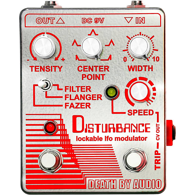 Death By Audio Disturbance Lockable LFO Modulator Filter, Reverb