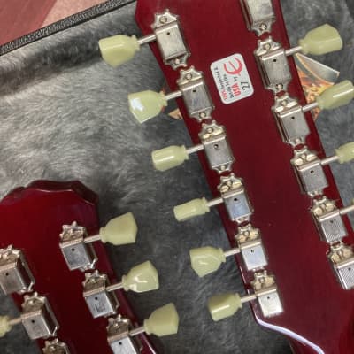 Epiphone SG double neck ? Candy apple red image 5