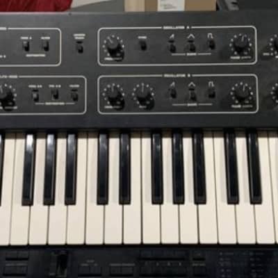 Sequential Prophet 600 61-Key 6-Voice Polyphonic Synthesizer 1982 - 1985 - Black with Wood Sides Original Owner With ATA Flight Case image 2