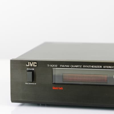 JVC T-X202 Synthesizer Tuner 80's - Black image 6