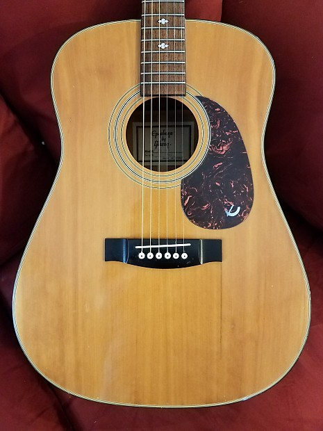 Epiphone By Gibson PR350S 1988 Natural Dreadnought Guitar