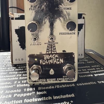 Reverb.com listing, price, conditions, and images for old-blood-noise-endeavors-black-fountain-delay
