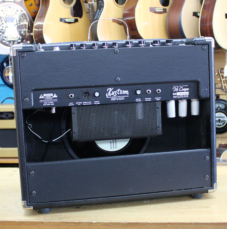 Kustom '36 Coupe Guitar Tube Combo Amp w/ Footswitch | Reverb Kustom '36 Coupe Guitar Tube Combo Amp w/ Footswitch | Reverb