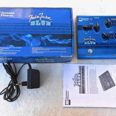 Seymour Duncan Twin Tube Blue distortion effect guitar pedal for sale