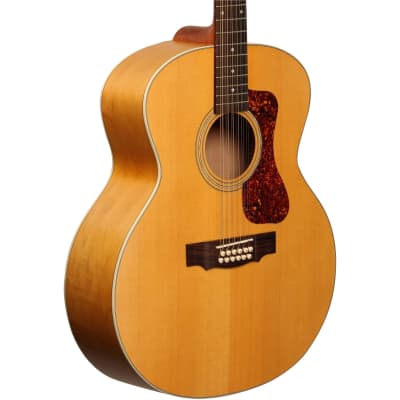 Guild F-2512E Acoustic-Electric Guitar, 12-String, Natural image 3