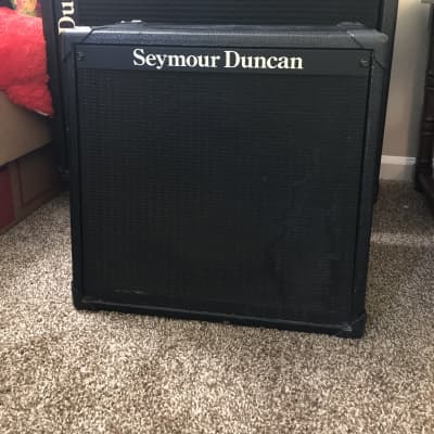 Seymour Duncan 100 Watt Convertible Amplifier with 4x12 Cabinet and 1x12 Cabinet 1980s Black image 9