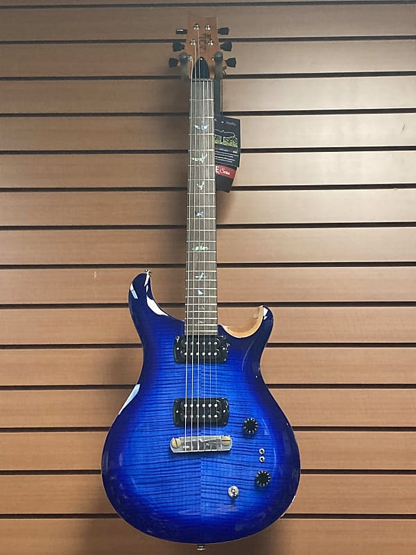PRS SE Paul's Electric Guitar 2023 Faded Blue Burst | Reverb